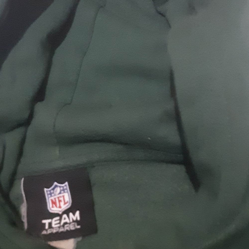 NFL team apparel Green Bay Packers sweatshirt with hood size xl - Picture 7 of 8